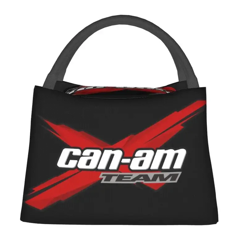 Can Am BRP ATV Logo Insulated Lunch Bags for Women Resuable Thermal Cooler Bento Box Beach Camping Travel