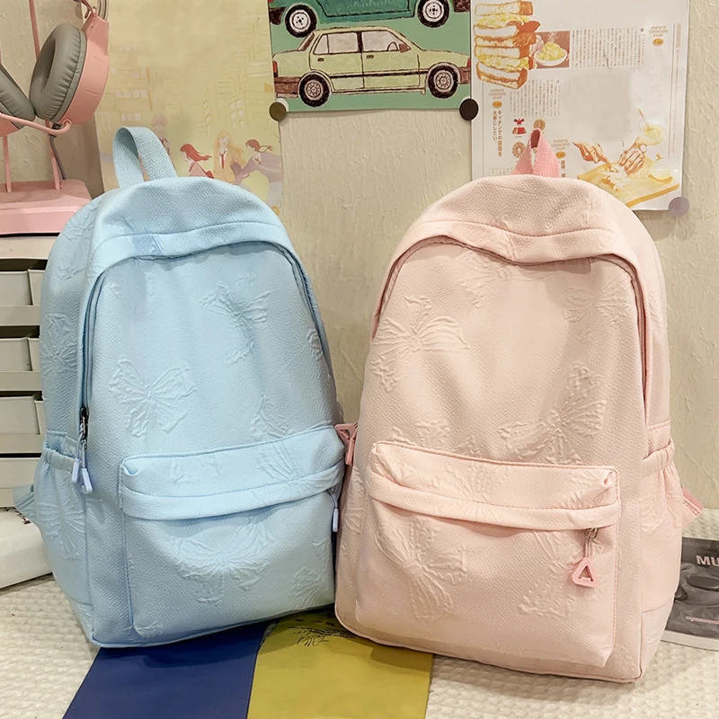 Rucksack mit großem Fassungsvermögen, einfacher Studentenrucksack, geeignet für Studenten, Reisen, tägliche Pendlerfahrten, Universität usw.