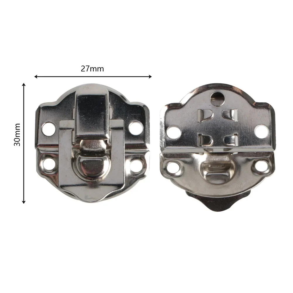 4PCS Suitcase Box Latch Hasps Zinc Alloy Mailbox Chest Trunk Toggle Catch Lock Cabinet Boxes Latch Clasp Hasps Hardware