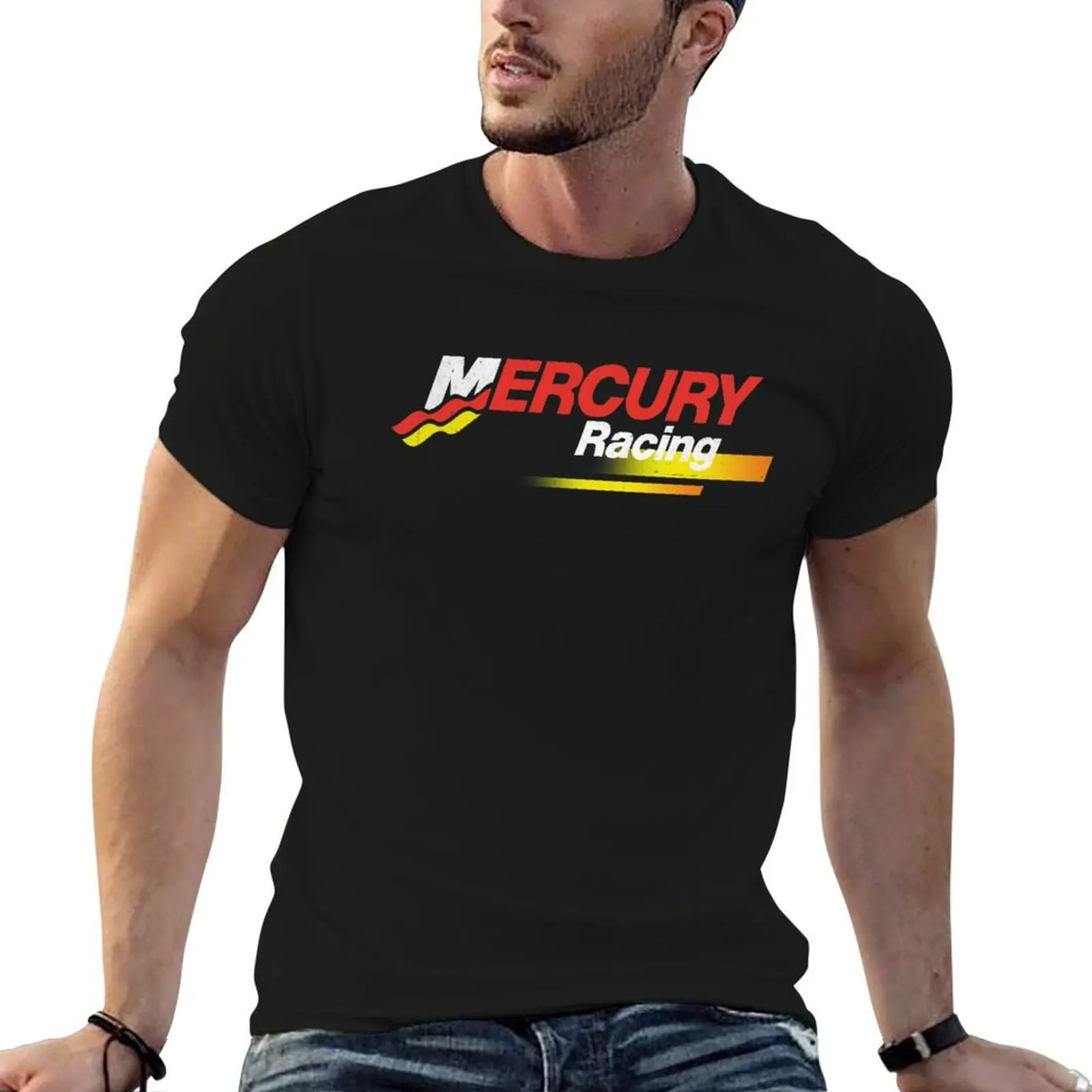

Mercury Racing T-Shirt man t shirt cotton high quality mens graphic t shirts T-Shirt