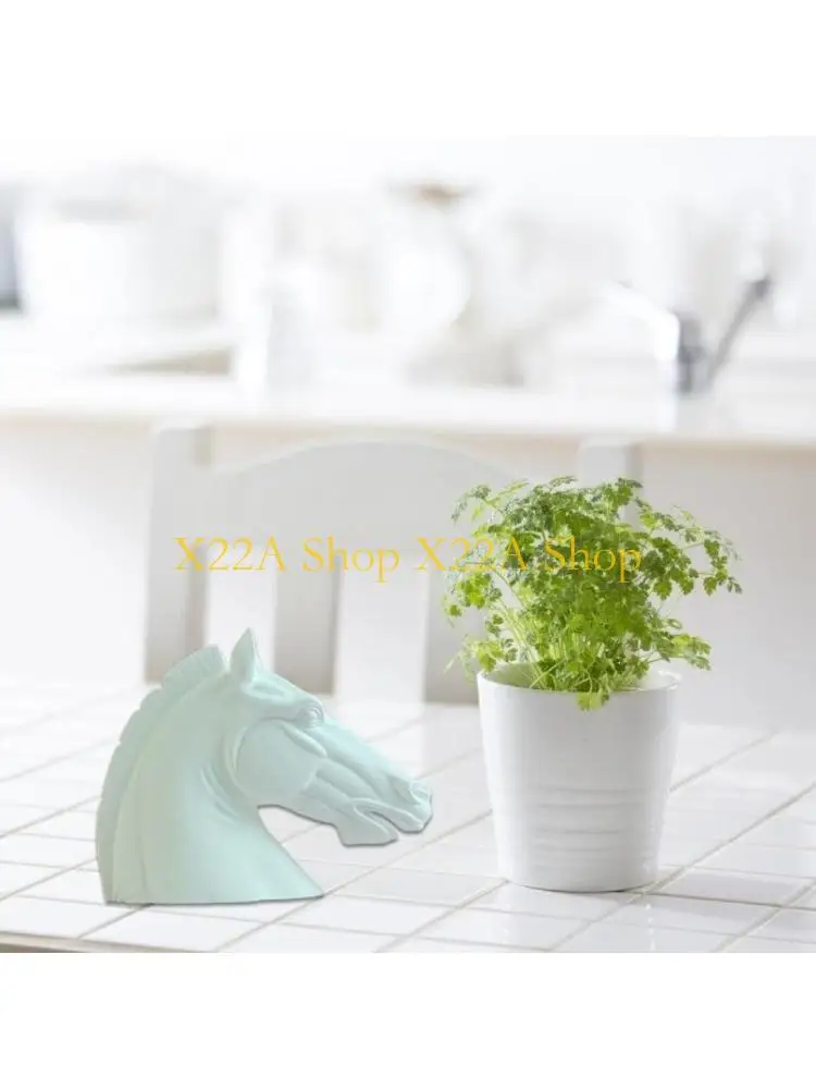 

Уникальная силиконовая форма в форме головы лошади для изготовления ювелирных изделий, проекты украшения дома, форма для гипса,