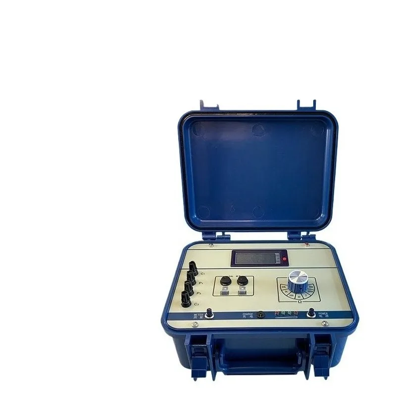 Precision Digital Dual Arm Bridge AC DC Resistance Tester Meter Direct Current Resistance Measuring Instrument High Accuracy