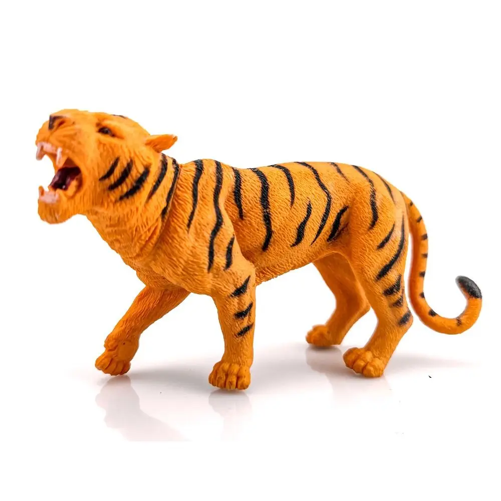 

Искусственные джунгли, модель дикого животного, пантера, носорог, реалистичная игрушка-тигр, лошадь, леопард, мини-модель слона, реквизит для фотосъемки