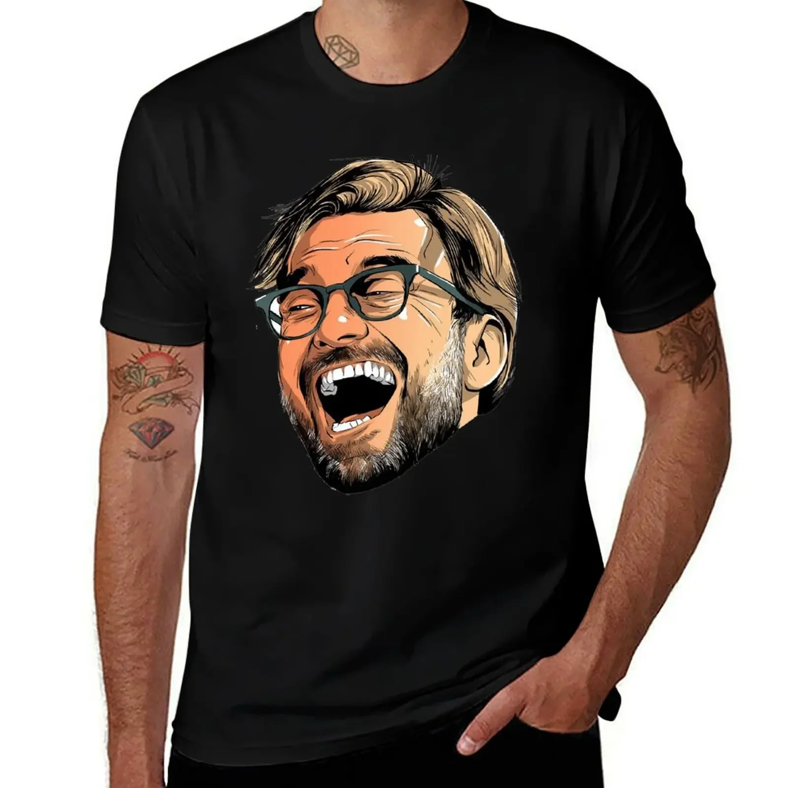 Joyous Klopp T-Shirt anime figures custom t shirt new edition plus sizes Men's clothing