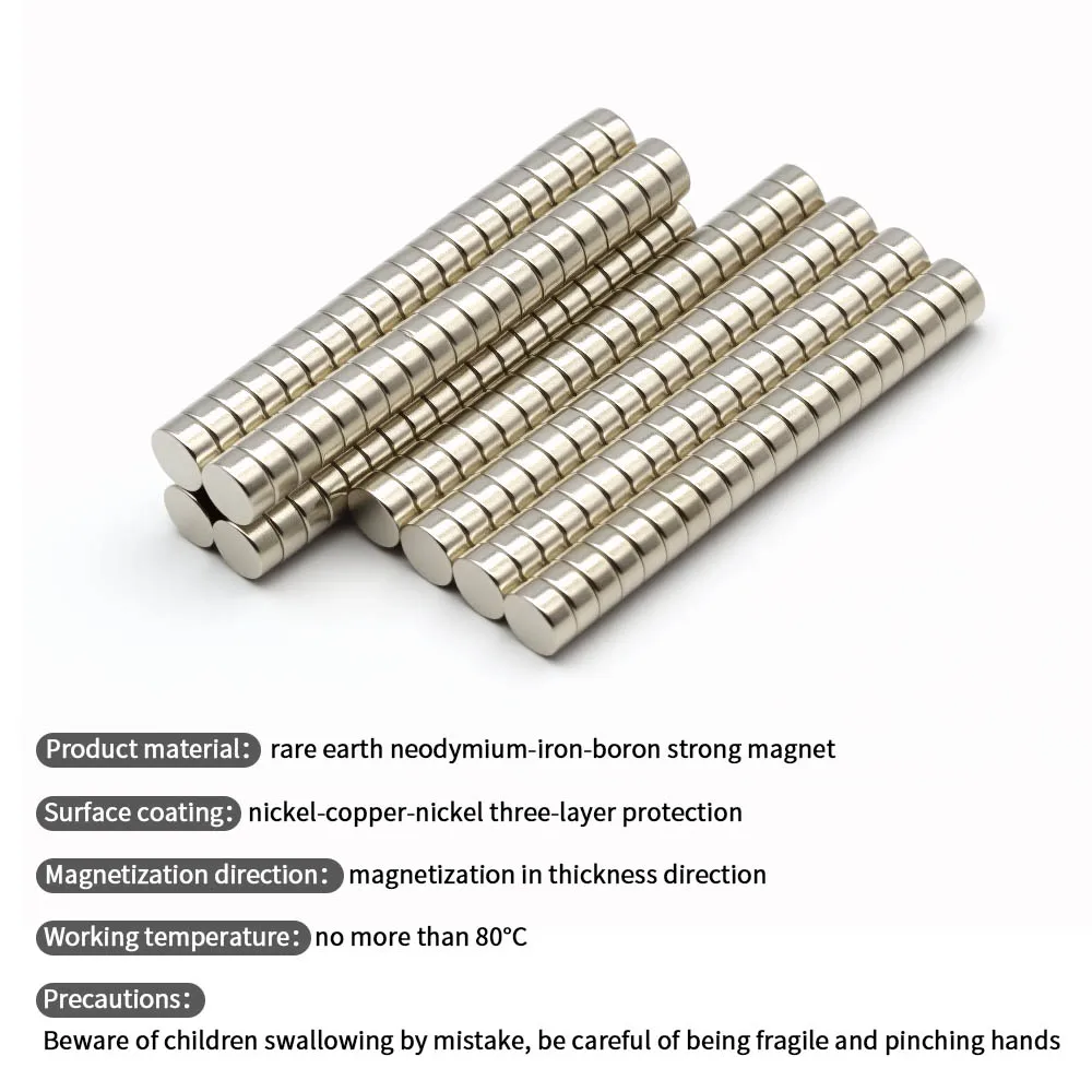 6x3 مللي متر سوبر قوي مغناطيس النيوديميوم N35 ندفيب المغناطيسي الدائم imanes جولة مغناطيس قوي مغناطيس الثلاجة #3