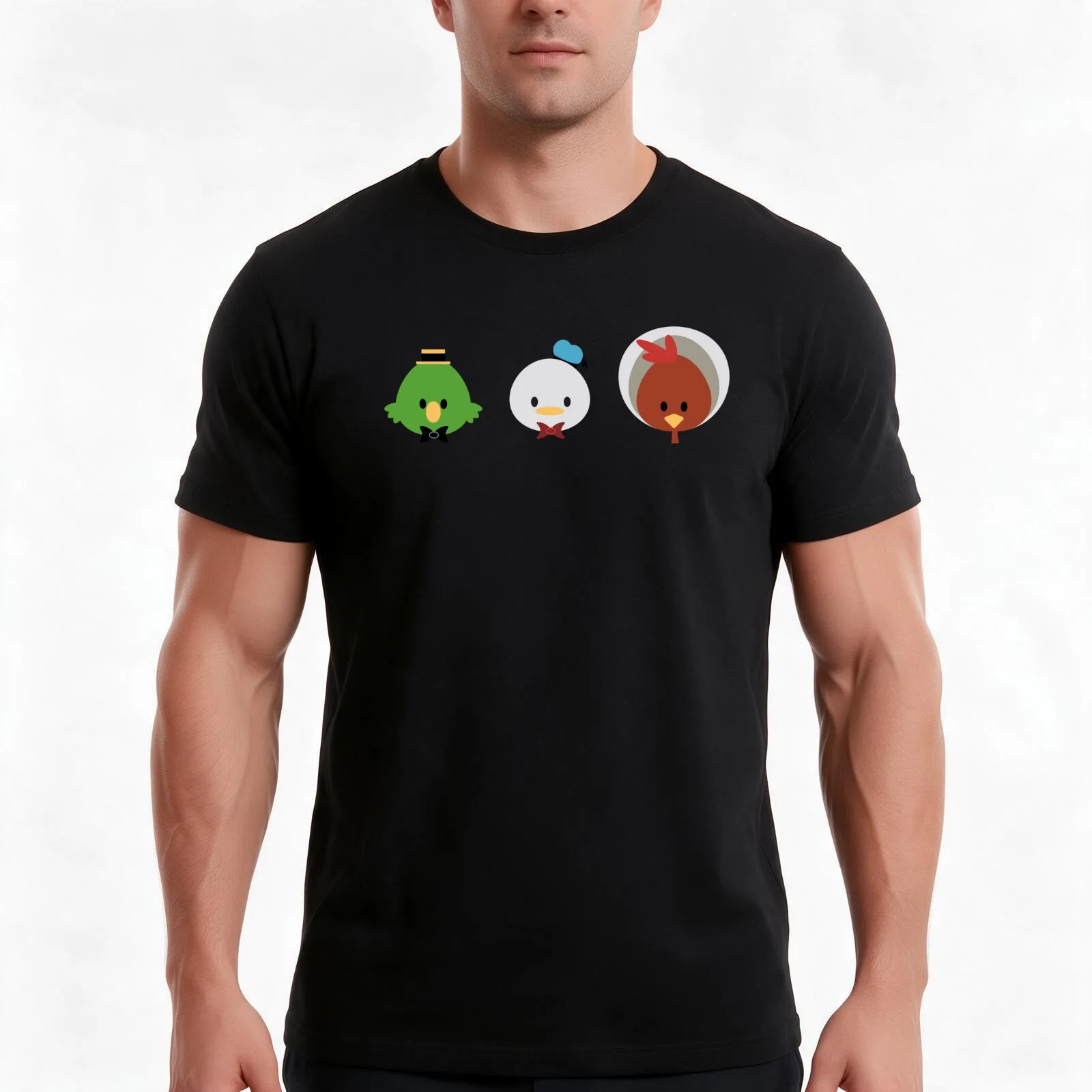 3 gringos, los caballeros T-Shirt, Summer Casual Cotton Tee, Oversized Streetwear Tops, Vintage Graphic Print, Unisex Men Women