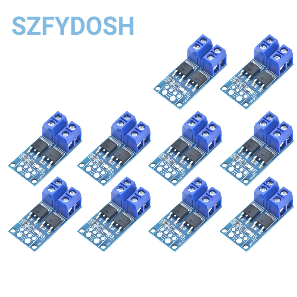 High Power MOS Tube Field Effect Switch Trigger Switch Driver Module PWM Adjustable Electronic Switch Control Board