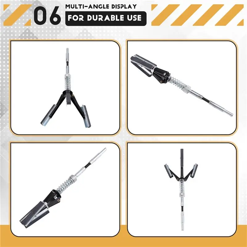 A20F-Three-Jaw Cylinder Sander Car Engine Brake Cylinder Bore Hone Tool Cylinder Sander Flexible Shaft Honing 32-88Mm