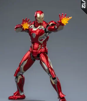 Fondjoy original 1:12 homem de ferro mk45 modelo montado abs joint movabletoy 15cm mk46 médio decorações de mesa presentes de aniversário do menino