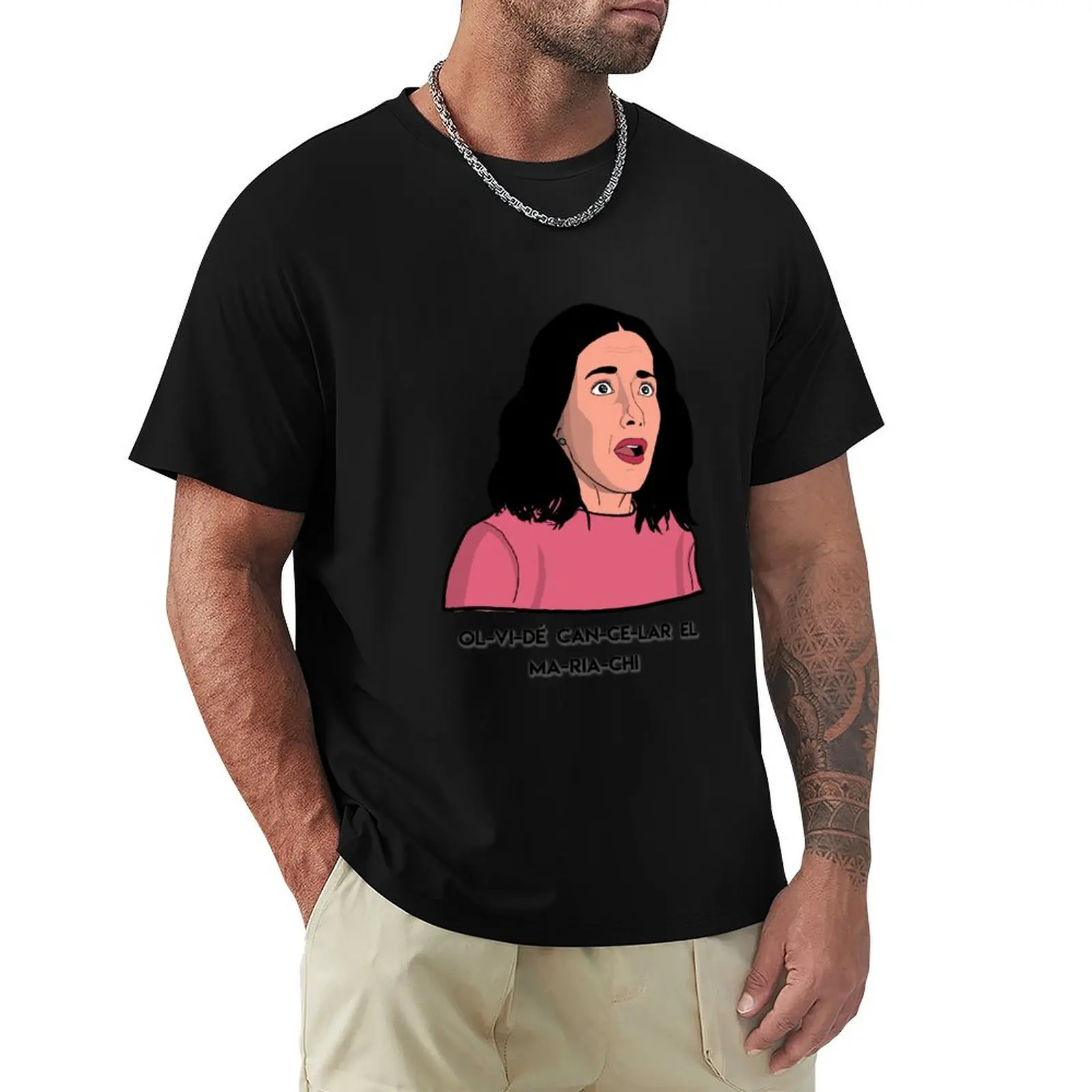 Camiseta Paulina de la Mora, Camiseta Casual de Manga Corta Estilo Urbano