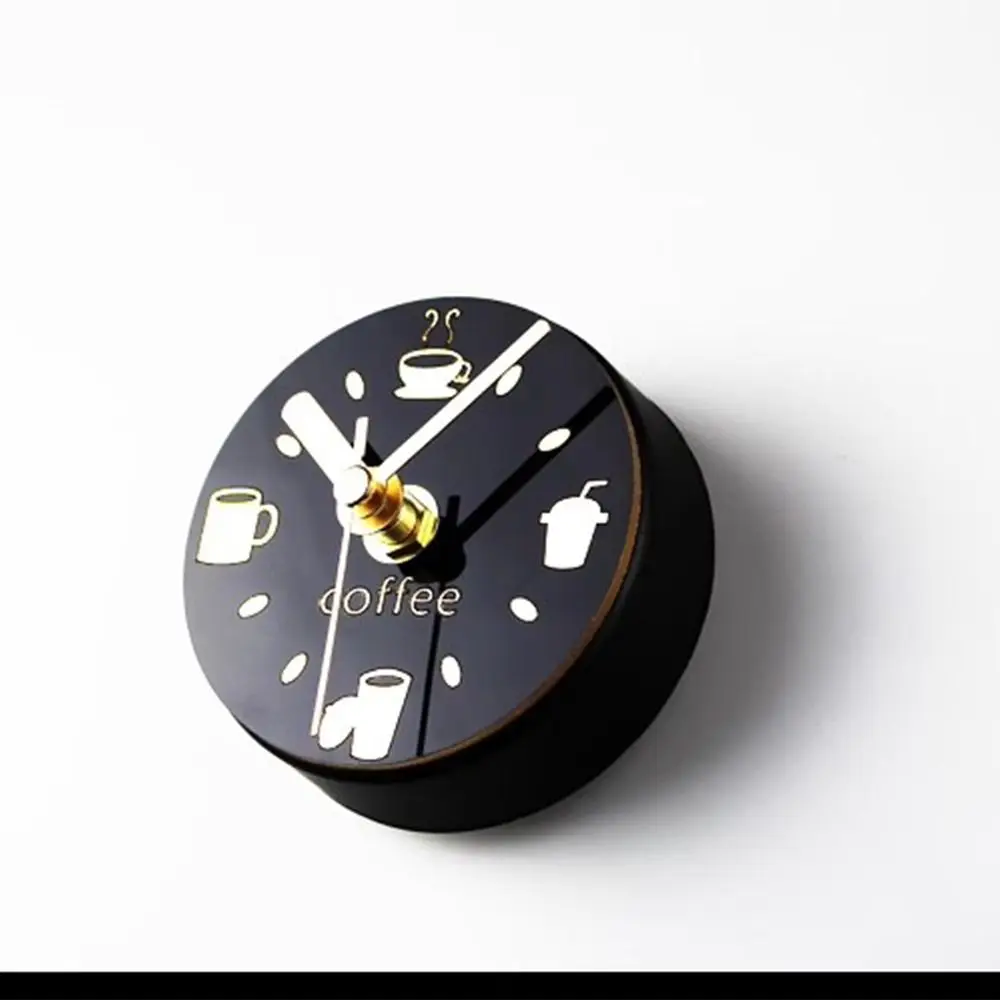Crafts Resin Refrigerator Sticker Creative Portable Refrigerator Clock Magnetic Multifunctional Fridge Magnet Photo Paste