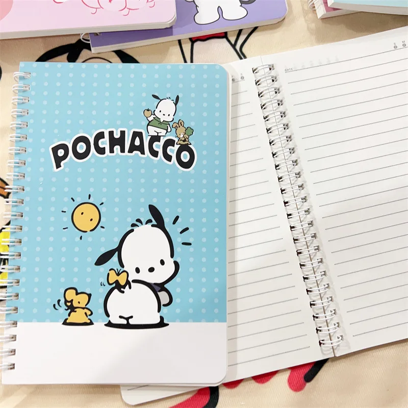 6 szt. Notebooka Sanrio Hello Kitty Kuromi książki dla uczniów przenośny notatnik zeszyt biurowy artykuły biurowe szkolny