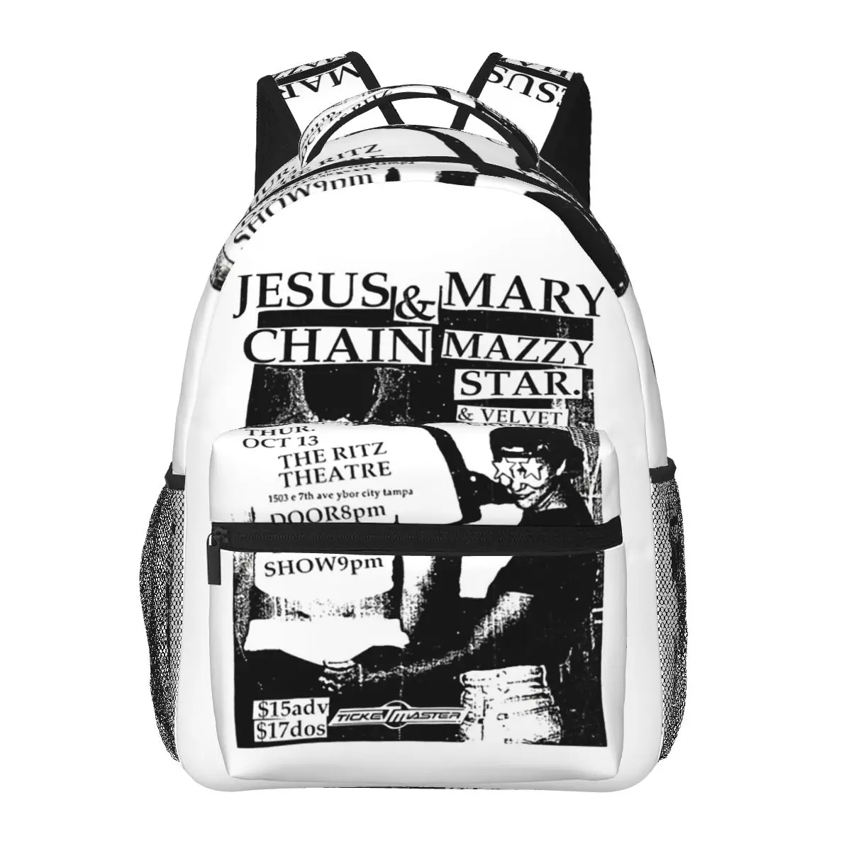 Mazzy Star Band Mochila para estudiantes, mochila escolar, mochila de viaje para senderismo, mochila de moda para hombres y mujeres, bolsos de hombro