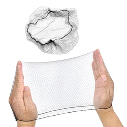 100pcs/lot 21” Inches Comfortable Invisible Durable Elastic Lightweight Honeycomb Nylon Hair Net for Food Service, Ballet Bun,