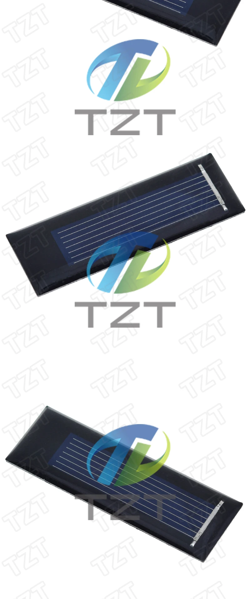 TZT 1/5/10PCS 0,5V 100mA 0,08W 53*18MM Solarpanel Epoxy Polykristallin DIY Batterie-Ladegerät Mini-Solarzelle TZT Bestseller – Detail 9