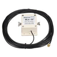 MLA-30 Active Receive Low Noise Loop Antenna Medium Short Wave Antenna 500kHz-30MHz Kit for Outdoor Use