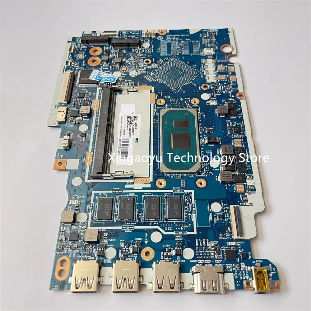 Imagem -04 - Placa-mãe Original do Portátil para Lenovo Ideapad S14515iil V15-iil Gs44d Gs54d Nm-c711 Uma com I3-1005g1 I5-1035g1 I7-1065g7