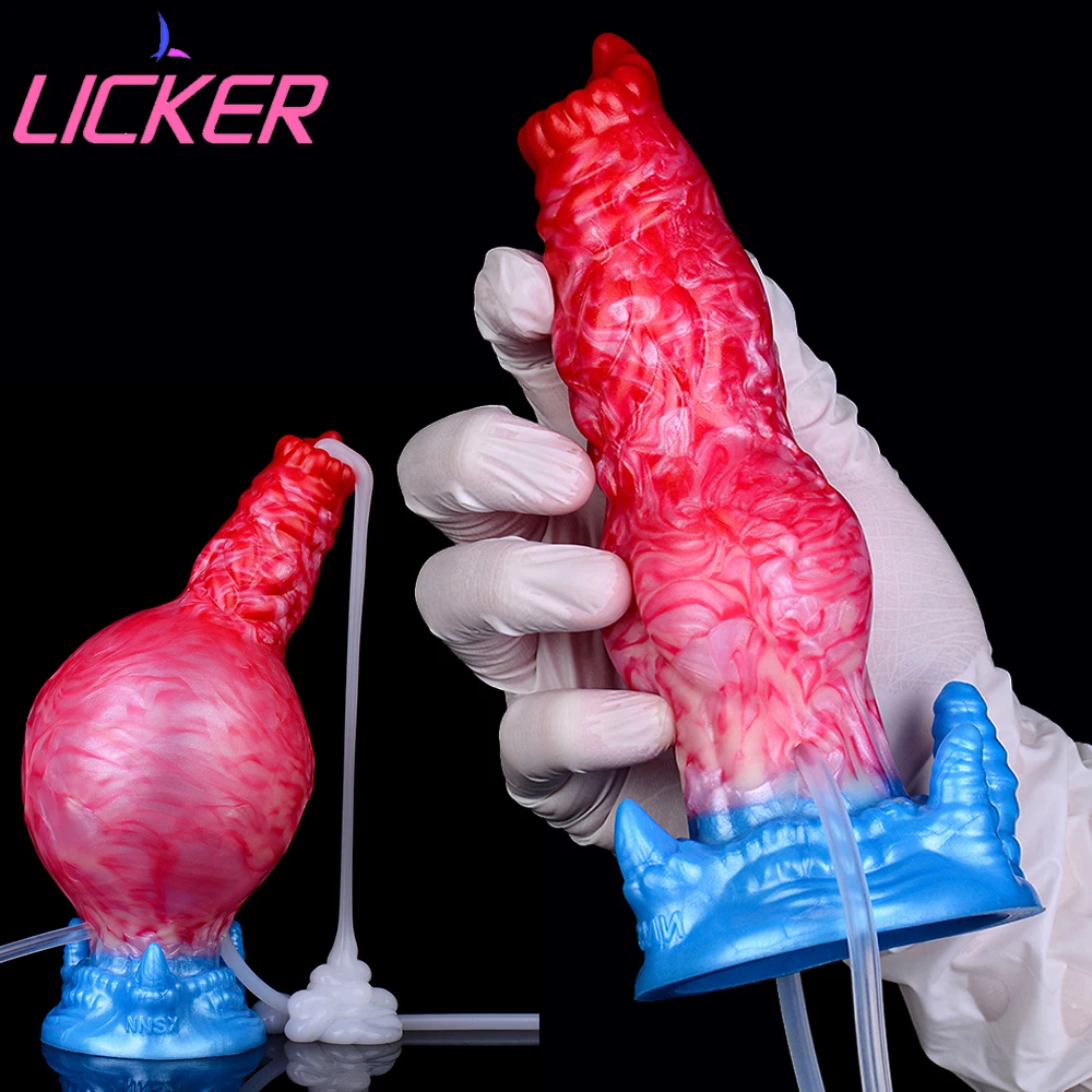 Exploring the LICKER Silicone Dildo Inflatable Squirting Dildos: A  Comprehensive Review for Women