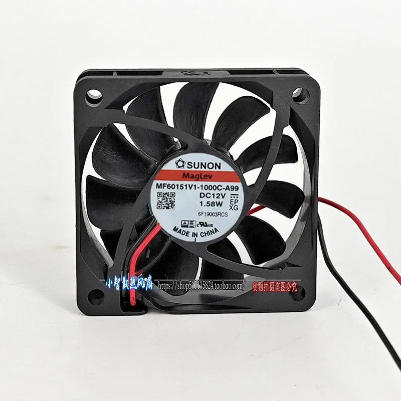 ORIGINAL MF60151V1-1000C-A99 12V 1.58W 6015 60*60*15mm NEW COOLING FAN RADIATOR