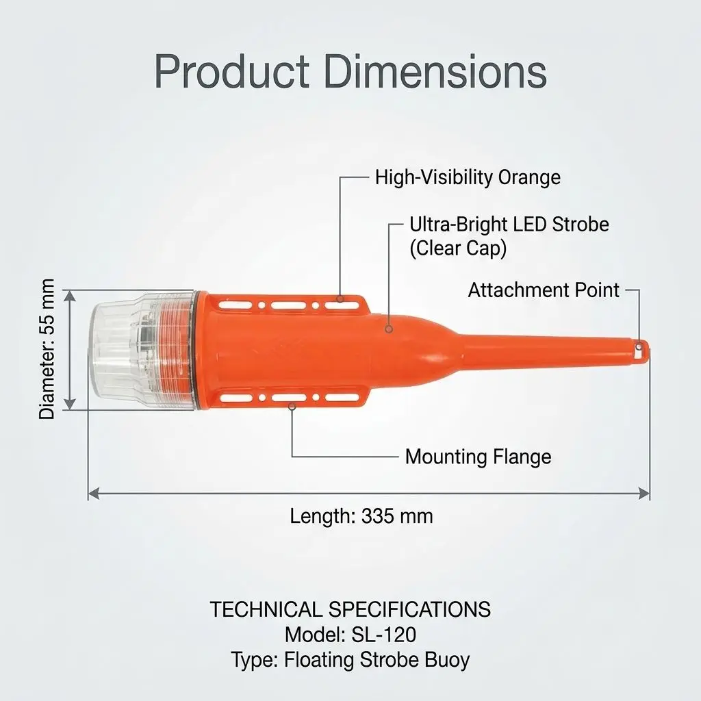 Long Battery Life 15 Days AIS Net Tracker Buoy 12W Marine GPS Locator Beacon IPX7 Waterproof Made In Guangdong For Fishermen