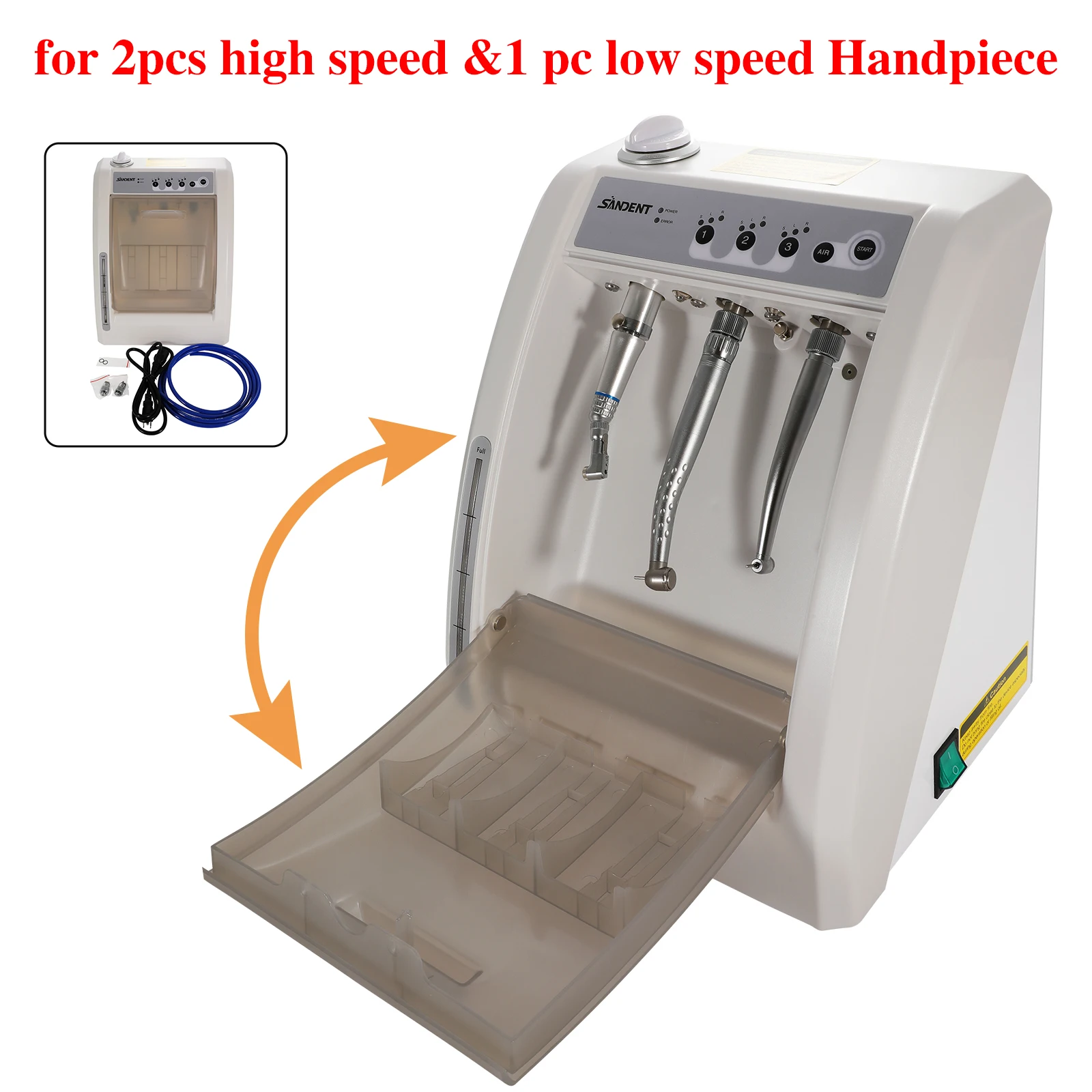 Dental Automatic Handpiece Maintenance Lubrication System Oiling Cleaner Machine