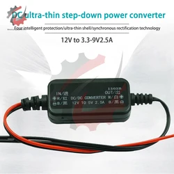 DC-DC Step Down Module 12V to 3.3V 4.2V 5V 6V 7.5V 2.5A Non-Isolated Buck Converter Power Supply Transformer With Protection