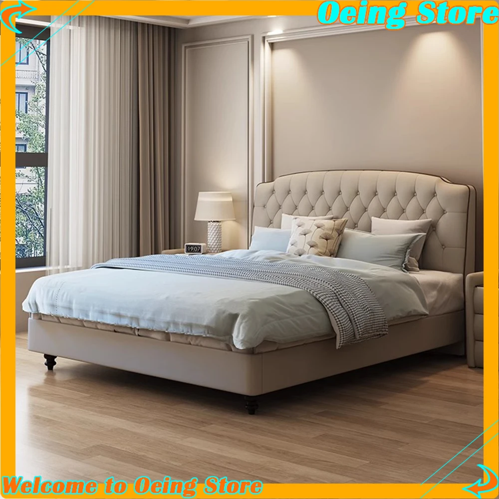 

Multifonction Fancy Bed Under Storage Minimalist Modern Sleeping Bed Lounge Two Persons camarotes para dormitorio Furnitures