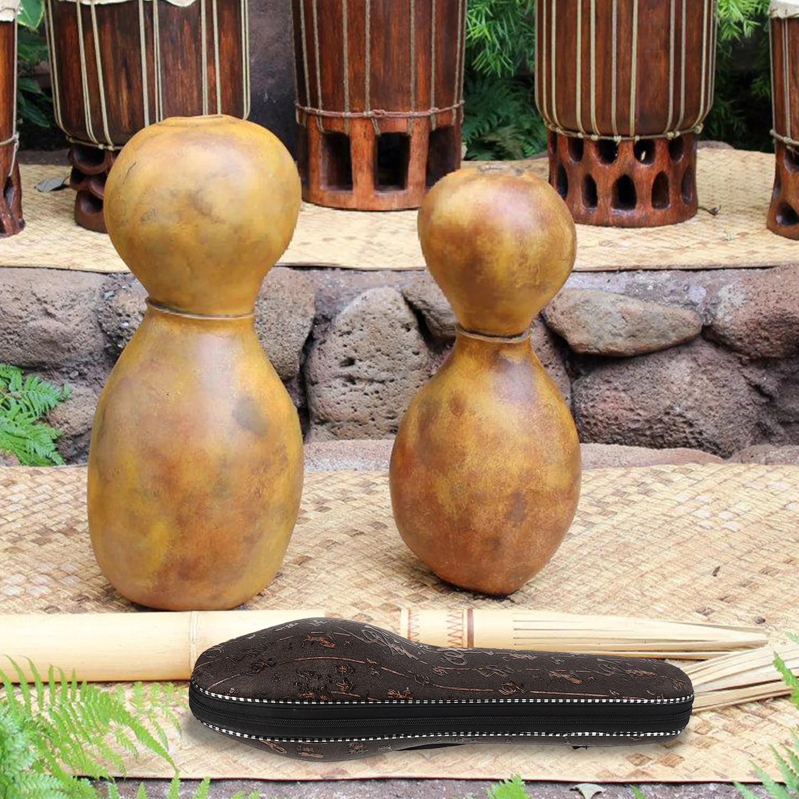 

Gourd Silk Cucurbit Flute for Kids Chinese Traditional Wind Instrument Resin Child Musical