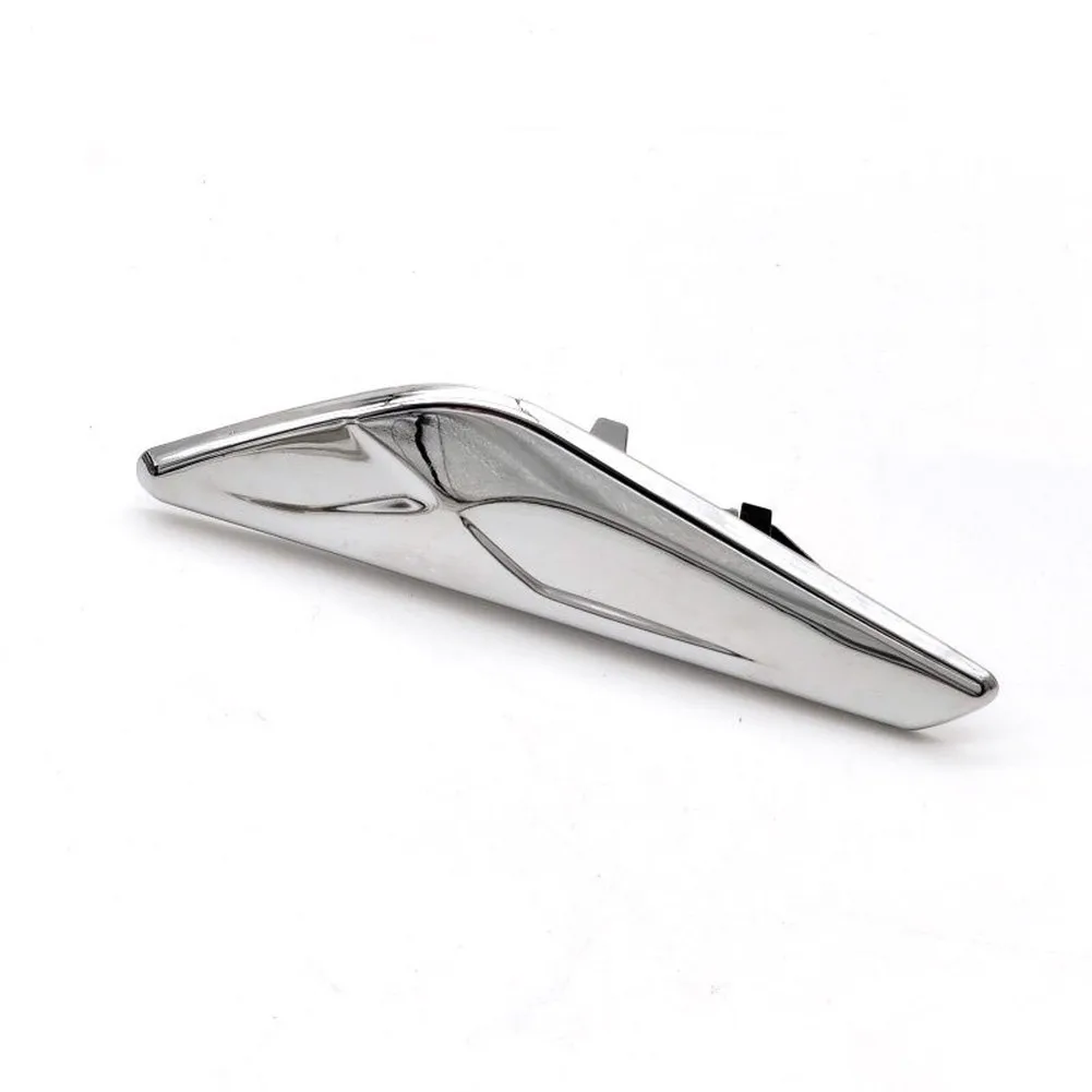 P-8888888ir Chrome Car Front Side Fender Trim Strip SiPanel CoveFinisher 51117338569 51117338570 For BMW X3 X4 F25 F26 2015-2018