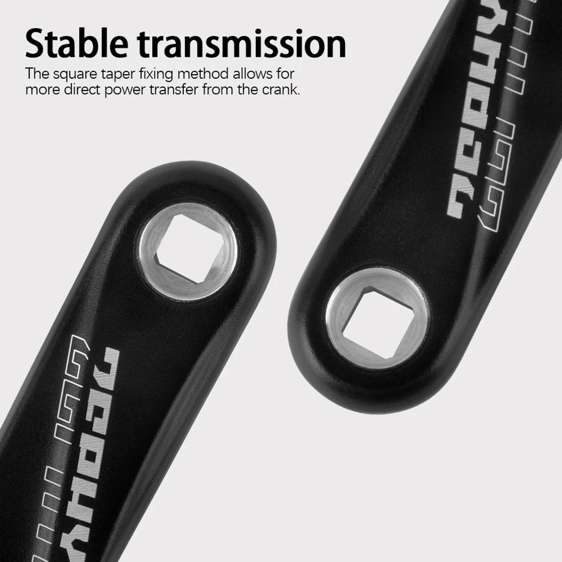 Prowheel Square Hole MTB Kurbel 170 175mm Mountainbike Kurbelarm 104BCD Kettenblatt 8 9 10 11 12 Gang Fahrradteile – Detail 11