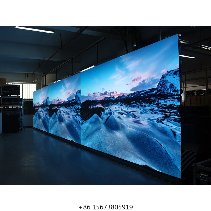 Indoor P1.5 P2 P2.5 P3 P3.91 Die Casting Aluminum Stage Advertising Panel LED Display LED Screen