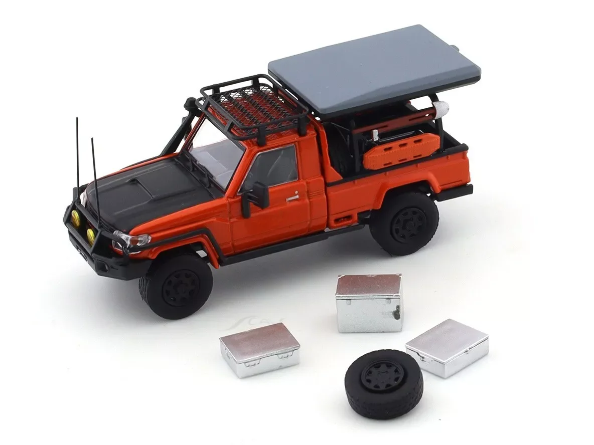 

Land Cruiser LC79 Pickup orange 1:64 Autobots Diecast Model Truck Collection Limited Edition Hobby Toys