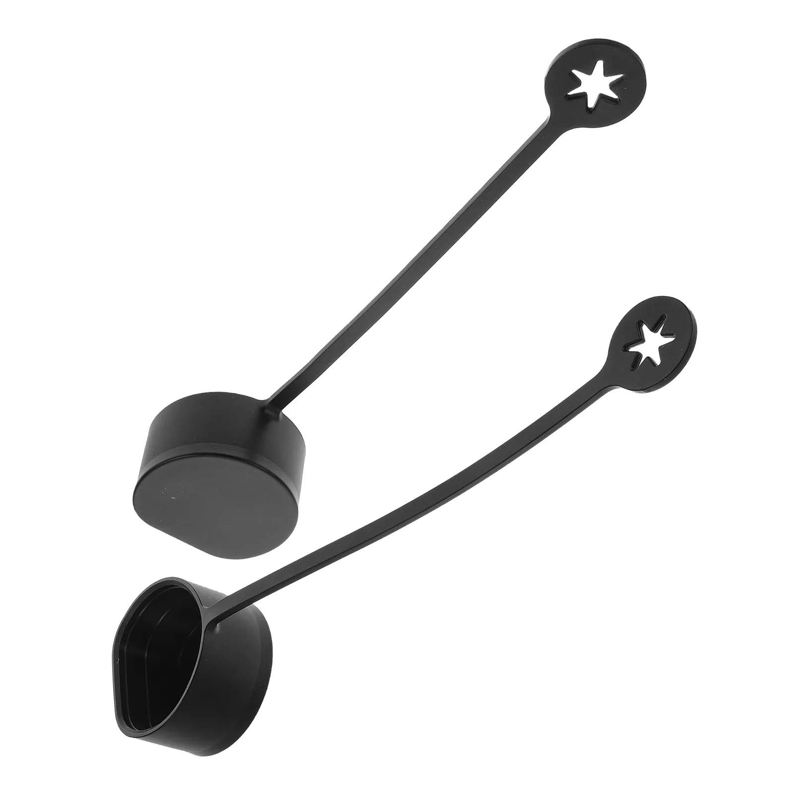 2Pcs Ev Charger Plug Port Cover Rubber Waterproof Electric Vehicle Charging Plug Protector Outdoor Cable Holder Rainproof