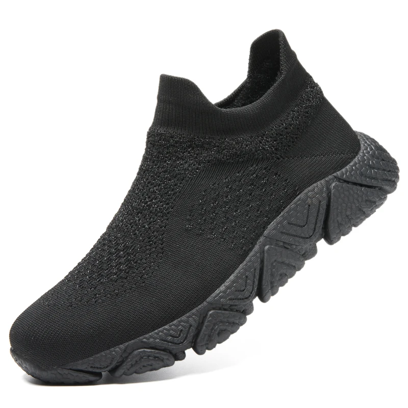 Men Sneakers Lightweight Sport Running Shoes Breathable Mesh Jogging Sneakers 2022 Slip on Casual Walking Shoes for Men