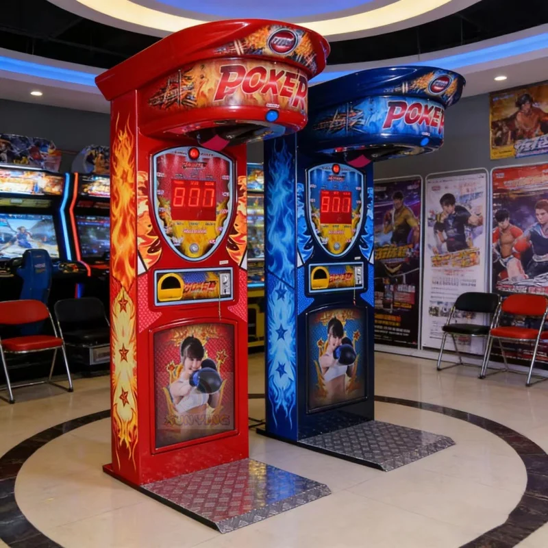 Coin Boxing Kicking Machine Ticket Redemption for Commercial Arcade Game Center Custom