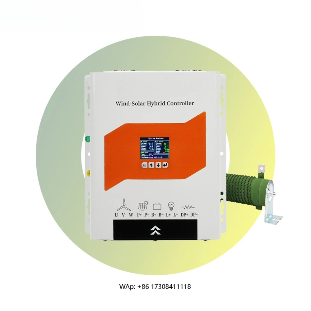 

3KW Wind and Solar Controller Double Hybrid Regulator for Solar 1KW Wind 2KW Controller 12V/24V/48V 3-voltage Auto Switch