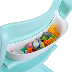 Boîte de rangement flexible pour chaise haute de bébé, panier de solution de rangement intelligent pour jouets Stokke Toddler, accessoires pour chaise haute Lauren