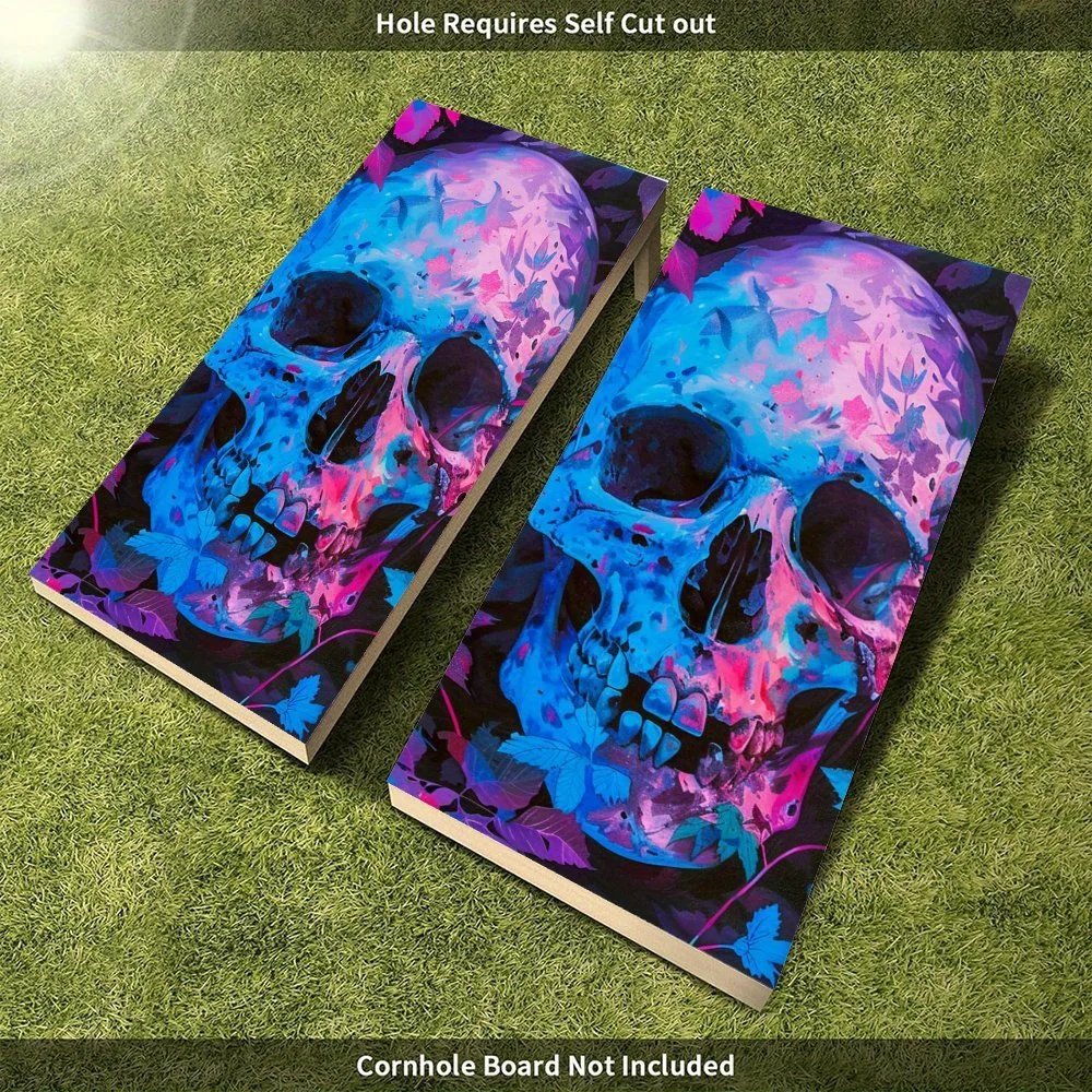Blue Purple Demon Skull Waterp - Board Game Film 评论和价格
