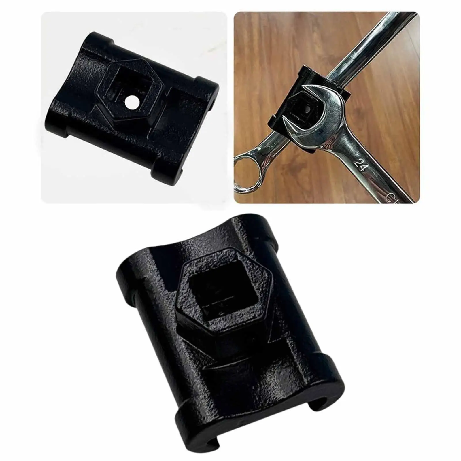 

Wrench Expander Adapter Wrench Expander Tool Steel for 1/2 inch Drive Adaptor for Bolt Loosening Stubborn Screws
