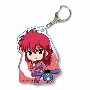 Charm Anime Fans Gifts Tekutoko Acrylic Keychain Yu Yu Hakusho Hie HD Characte Kurama Yuusuke Urameshi Ornaments About 6cm