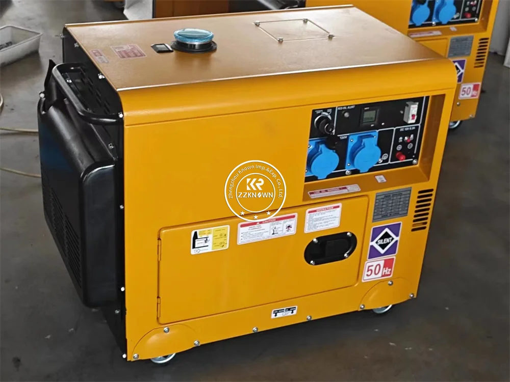 

High Efficiency Portable Silent Diesel Generator Durable Industrial Power Generator Emergency Backup Generator for Outdoor
