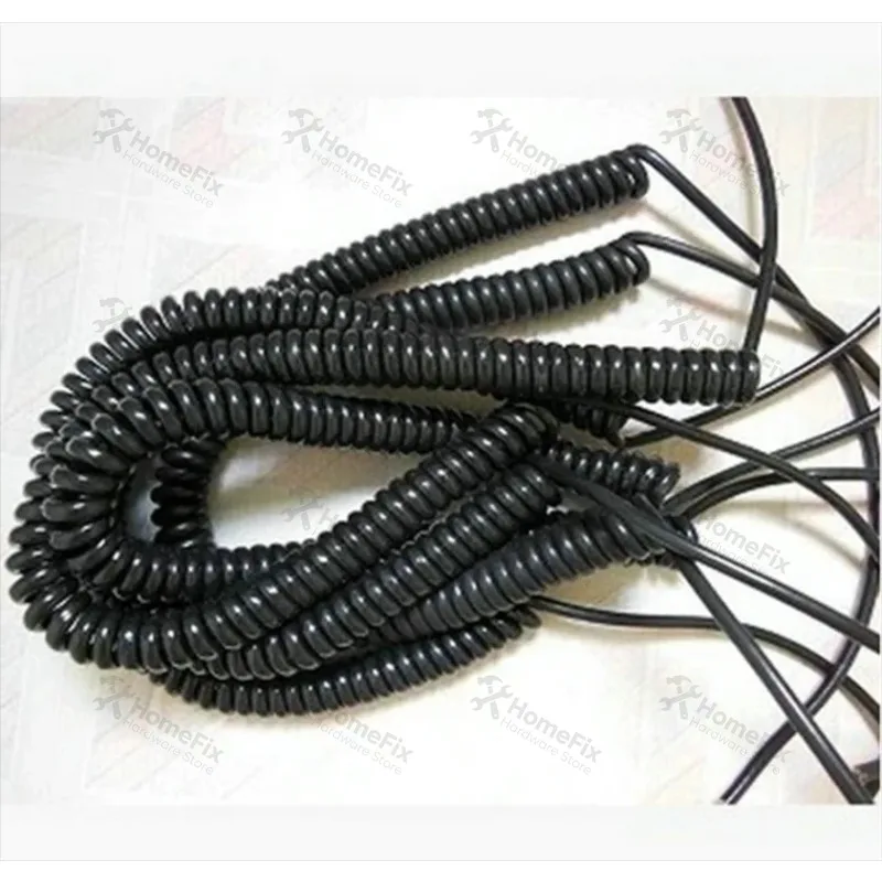 12~21 Cores Spiral Coiled Cable Replacement Wire for CNC Handwheel MPG Manual Pulse Generator