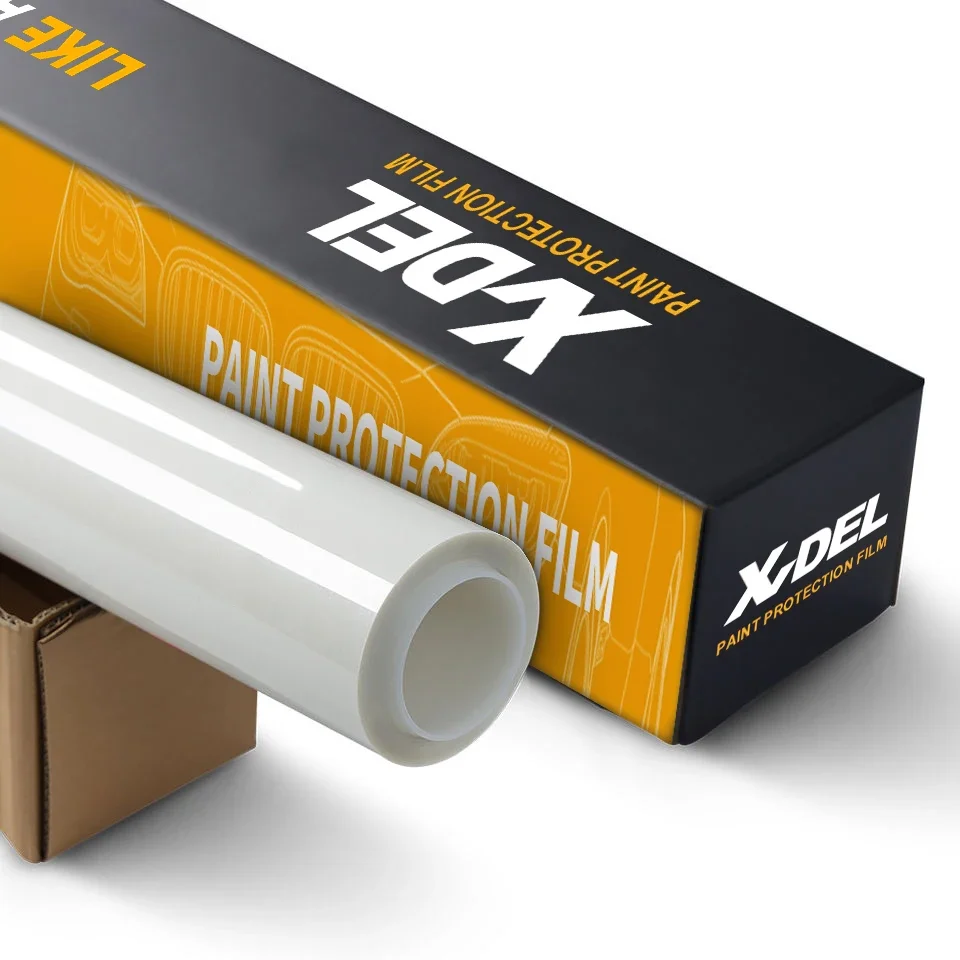

Оптовая продажа, 7,5 мил, гидрофобная самовосстанавливающаяся прозрачная полиуретановая пленка, автомобильная защитная пленка, защитная пленка для краски из ТПУ PPF