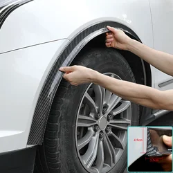 Universal Fender 1.5meters Anti-Collision For Car Wheel Arches Wing Expander Arch Eyebrow Car Mudguard Lip Body Kit Protector