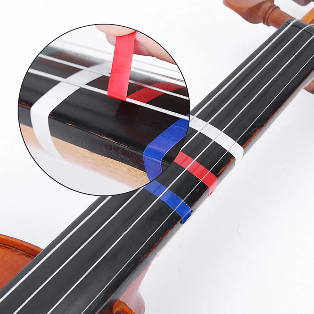 

5 Pcs Violin Sticker Tape Fretboard Stickers Fingerboard for Beginners Adhesive
