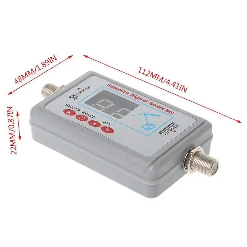 55KC Digital Antena Satélite Finder Meter Searcher LCD Display SF-95DL