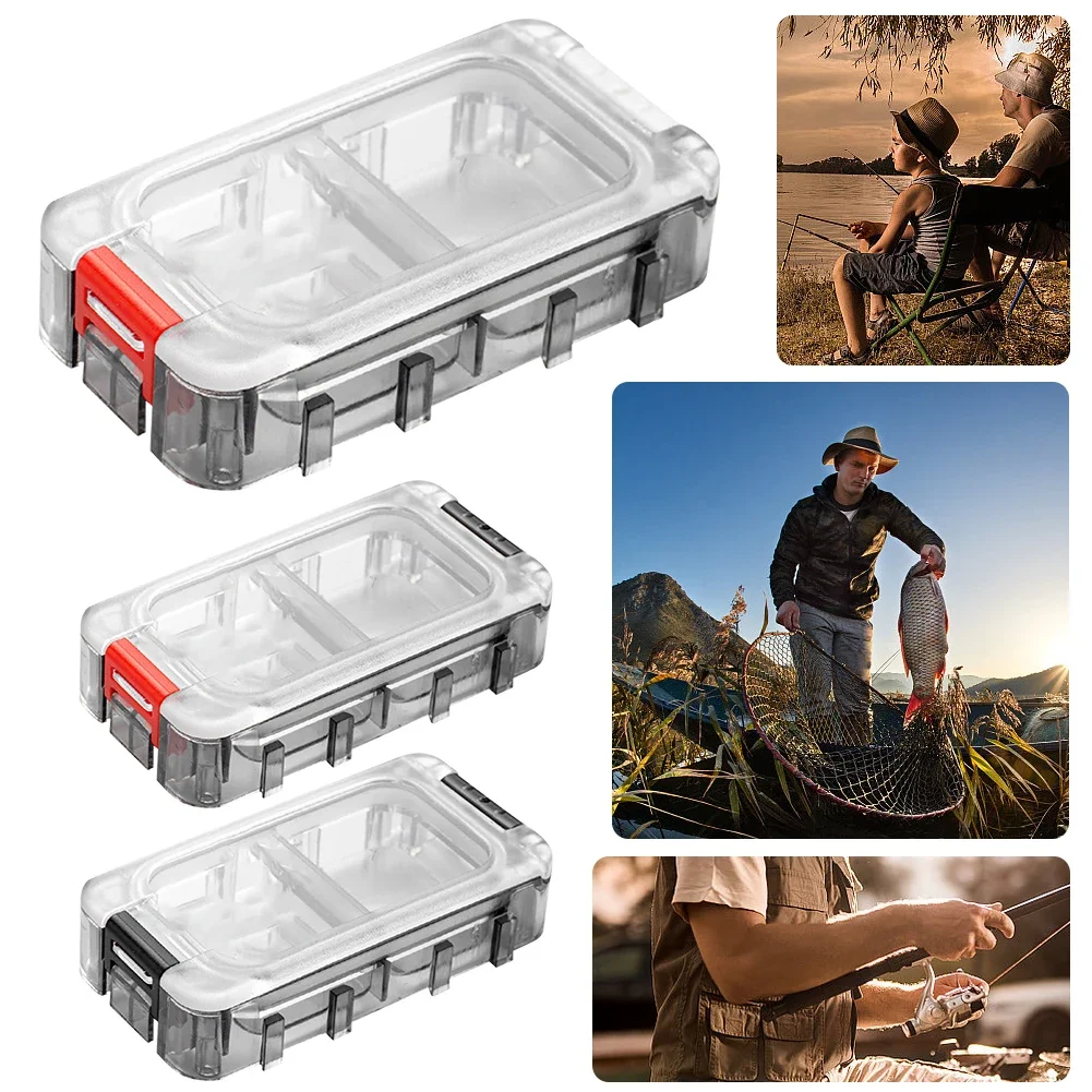 Expandable Fishing Tackle Box Fishing Tackle Box Large Capacity Waterproof Tool Box Fishing Lure   Box  Hook Lure