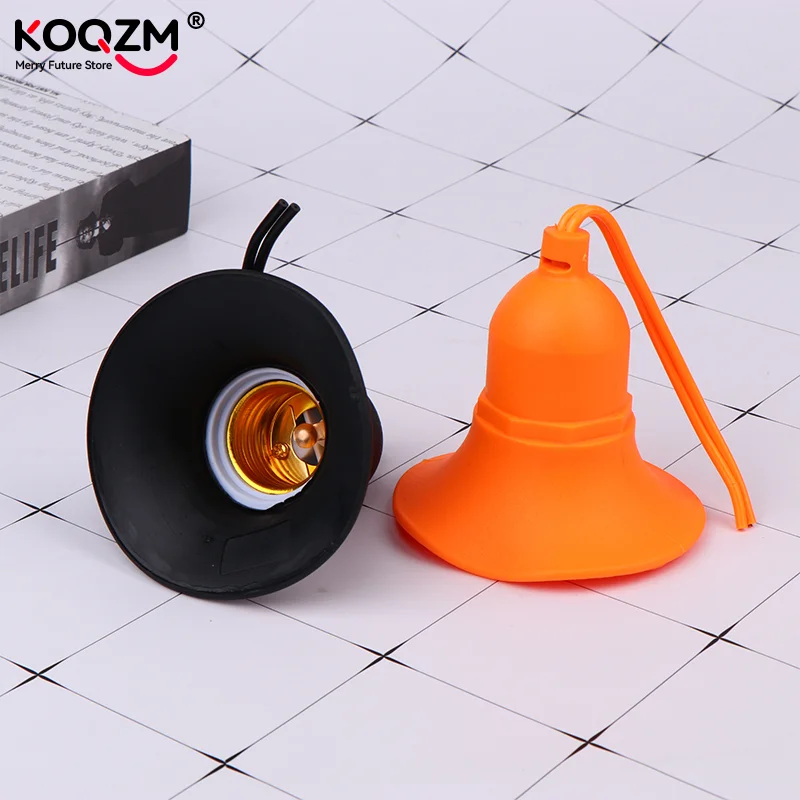 

1/2 шт. патрон E27 для люстры, высокотемпературный водонепроницаемый держатель для лампы, адаптер для цоколя лампочки