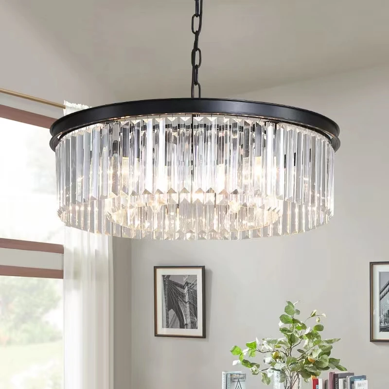 

Modern Crystal Pendant Lights Light Luxury Chandeliers for Bedroom Dinning Room Lights Hotel Hall Home Decor E14 Suspension Lamp