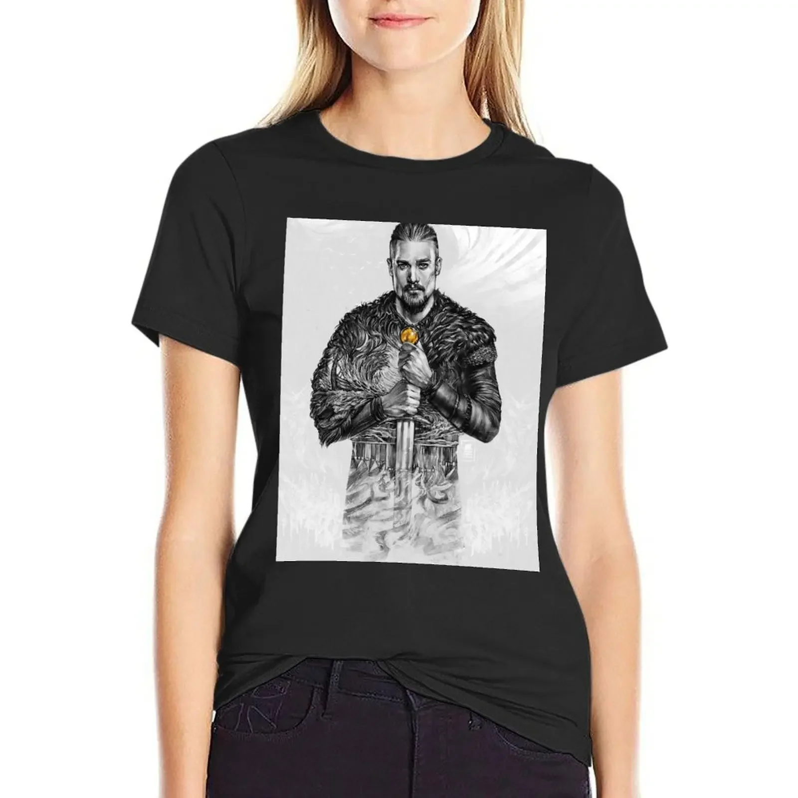 

Футболка Uhtred of Bebbanburg, новое издание, корейская мода, таможенная женская одежда